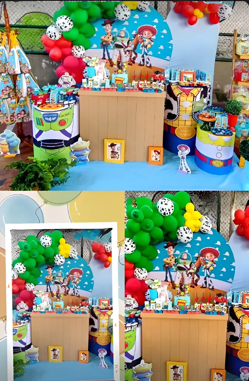 Decoração tema Toy Story