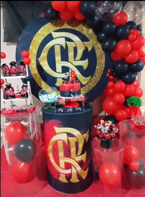 Decoração tema Flamengo